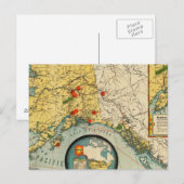 Gebiet von Alaska Postkarte (Vorne/Hinten)