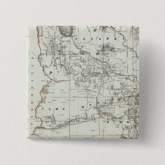 Gebiet von Arizona Button (Vorderseite)