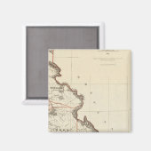 Gebiet von Idaho Magnet (Vorderseite/Rückseite)