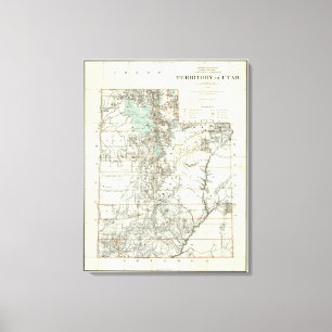 Gebiet von Utah 2 Leinwanddruck