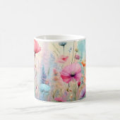 Gebiet wild lebender Blume Kaffeetasse (Mittel)
