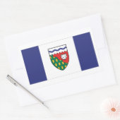 Gebiete im Nordwesten - Flaggen Grafik Rechteckiger Aufkleber (Umschlag)