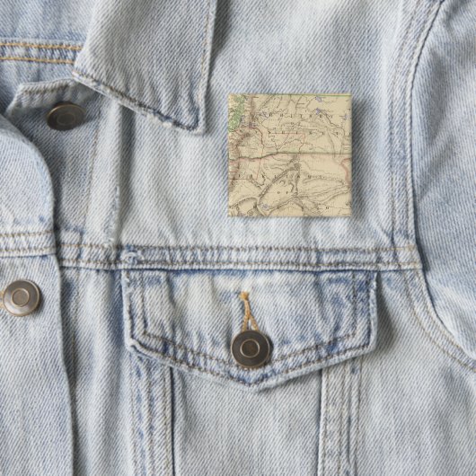 Gebiete in Washington und Oregon Button (Beispiel)