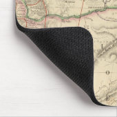 Gebiete in Washington und Oregon Mousepad (Ecke)