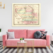 Gebiete von New Mexico und Utah Leinwanddruck (Insitu (Wohnzimmer))