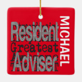 Gebietsberater Außerordentlicher CUSTOM Keramikornament (Rückseite)