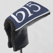 Gebietscode 615 (Nashville) Golf Headcover (3/4 Vorderseite)