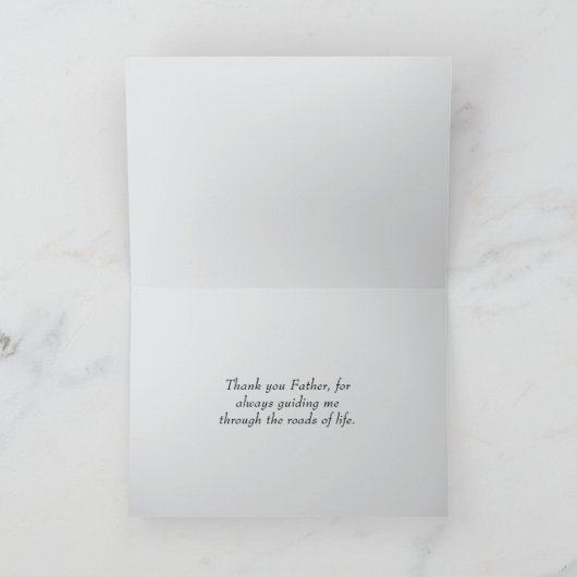 Gebilde Feiertagskarte (Innenseite)