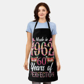 Gebildet 1962 60 Jahre alt 60. 60 Jahre Perfektion Schürze (Getragen)