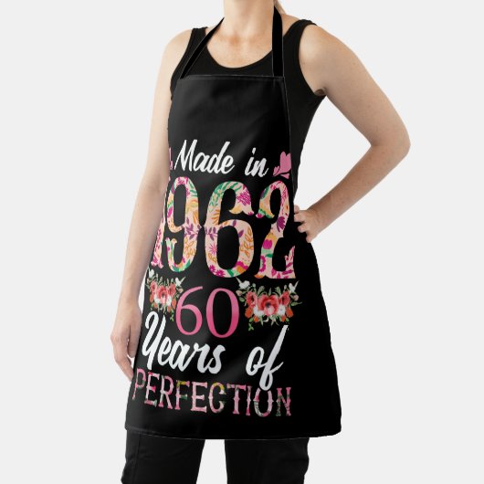 Gebildet 1962 60 Jahre alt 60. 60 Jahre Perfektion Schürze (InSitu)