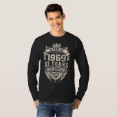 Gebildet 1969 53 Jahre Phantastisch T-Shirt (Vorne ganz)