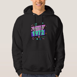Gebildet 1972 50. Geburtstag 80er 90er 1990er 1980 Hoodie