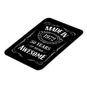 Gebildet 1972 50 Jahre phantastisch 2022 Tag Magnet (Linke Seite)