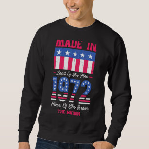 Gebildet 1972 T Shirts USA Land der freien Zuhause
