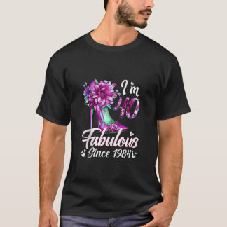 Gebildet 1984, 40 Jahre alt, Vintag 40 Jahre alt T-Shirt