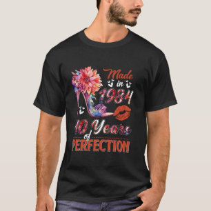 Gebildet 1984, 40 Jahre alt, Vintag 40 Jahre alt T-Shirt