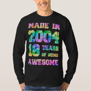 Gebildet 2004 18 Jahre Phantastisch 18 Jahre T-Shirt