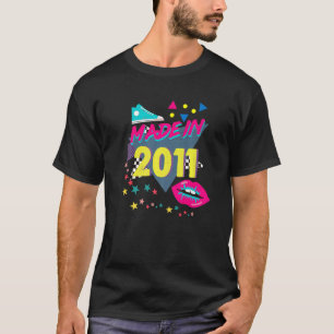 Gebildet 2011 am 11. Geburtstag 80er 90er 1990er 1 T-Shirt