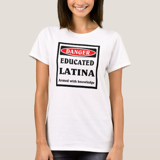 Gebildete Latina T-Shirt (Vorderseite)