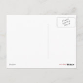 Gebildete Seelöwen und Siegel Circus Poster Postkarte (Rückseite)