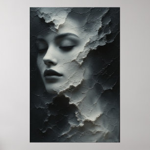 Gebildete Stille: Ein surreales Portrait der Ident Poster