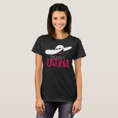 Gebildeter Latina-Abschluss T-Shirt (Vorne ganz)
