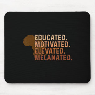 Gebildeter Motivierter Erhöhter Melanisierter Schw Mousepad
