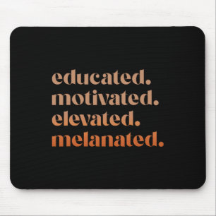 Gebildeter Motivierter Erhöhter Melanisierter Schw Mousepad