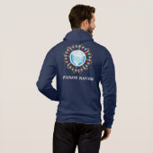 Gebildeter Nation Hoodie (Schwarz voll)