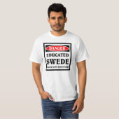 Gebildeter Schwede T-Shirt (Vorne ganz)