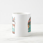 Gebildetes Kaffeetasse (Mittel)