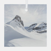 Gebirge | Achensee Zillertal, Österreich Ornament Aus Glas (Rückseite)