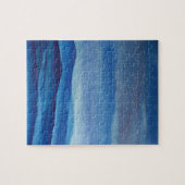 Gebirge Aquarellfarbenes Foto Puzzle mit Geschenkb (Horizontal)