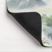 Gebirge - Asiatische Malerei Mousepad (Ecke)