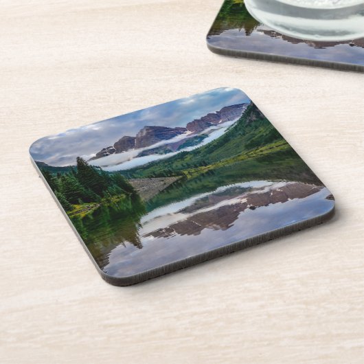 Gebirge | Aspen Colorado Getränkeuntersetzer (Linke Seite)