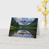 Gebirge | Aspen Colorado Karte (Gelbe Blume)