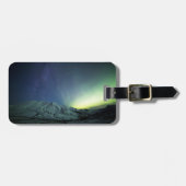 Gebirge | Aurora Borealis & Milky Way Alaska Gepäckanhänger (Vorderseite horizontal)