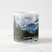 Gebirge | Banff National Park Alberta, Kanada Jumbo-Tasse (Vorderseite)