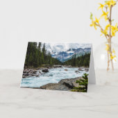 Gebirge | Banff National Park Alberta, Kanada Karte (Gelbe Blume)