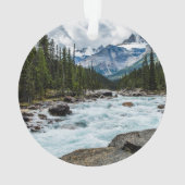 Gebirge | Banff National Park Alberta, Kanada Ornament (Rückseite)