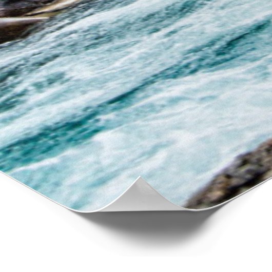 Gebirge | Banff National Park Alberta, Kanada Poster (Ecke)