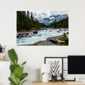 Gebirge | Banff National Park Alberta, Kanada Poster (Heimbüro)