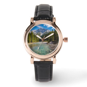 Gebirge Banff National Park, Kanadische Rockies Armbanduhr
