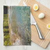 Gebirge | Banff National Park, Kanadische Rockies Geschirrtuch (Viertel Falte)