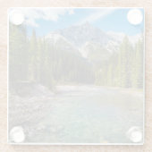 Gebirge | Banff National Park, Kanadische Rockies Glasuntersetzer (Rückseite)