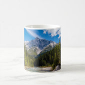 Gebirge | Banff National Park, Kanadische Rockies Kaffeetasse (Mittel)