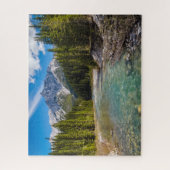 Gebirge | Banff National Park, Kanadische Rockies Puzzle (Vertikal)