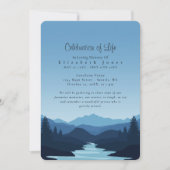 Gebirge bei der Dusk-Feier zur Beerdigung des Lebe (Vorderseite)