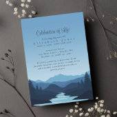 Gebirge bei der Dusk-Feier zur Beerdigung des Lebe