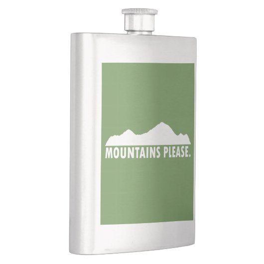 Gebirge Bitte Flachmann (Rechts)